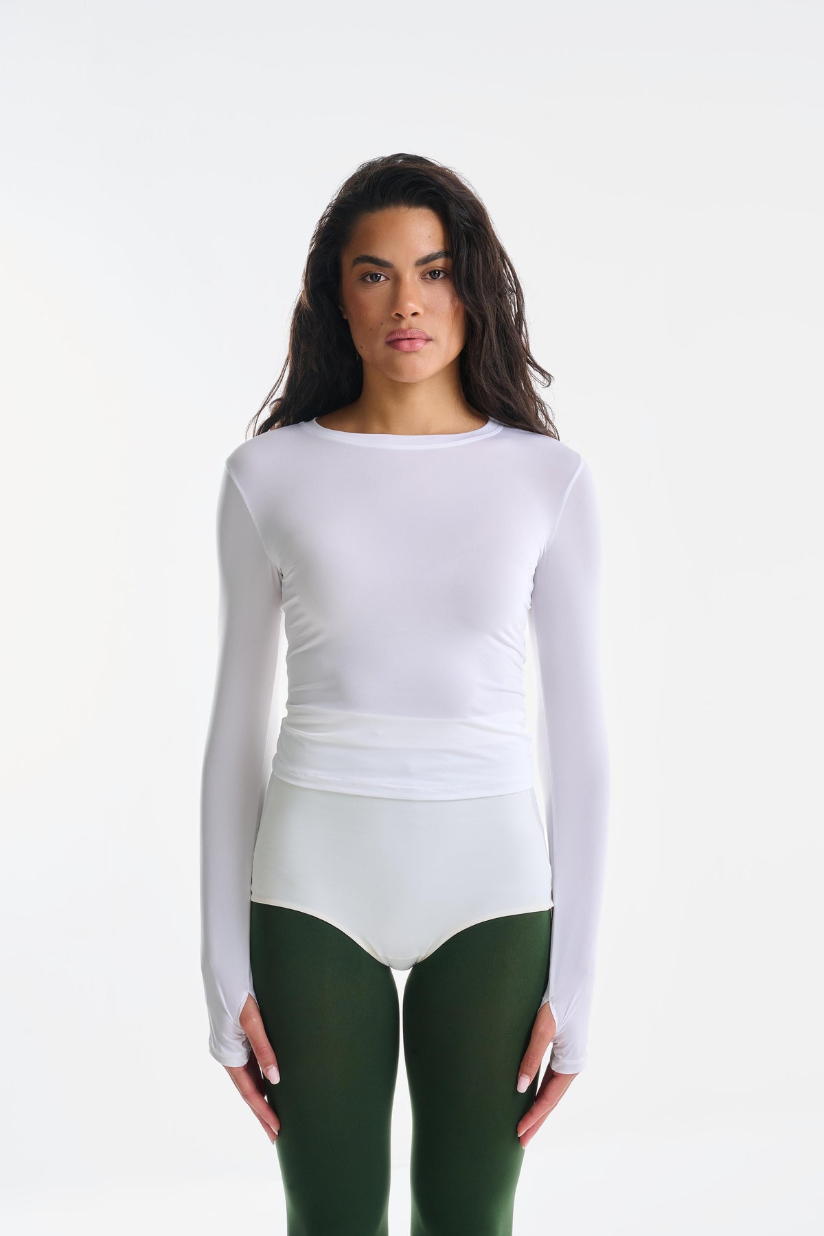 MAGLIA BIANCA VOILE